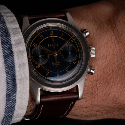 BALTIC Bicompax 002 Bleu Gilt - Full Set