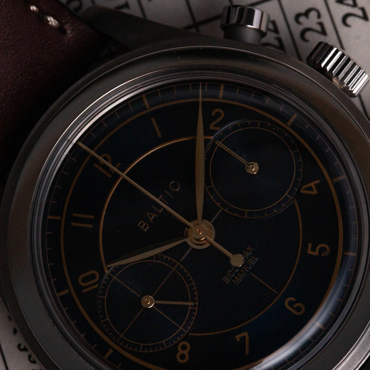 BALTIC Bicompax 002 Bleu Gilt - Full Set
