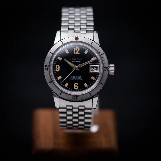 BULOVA Snorkel 666 Feet Devil Diver 386-3 M9 BULOVA