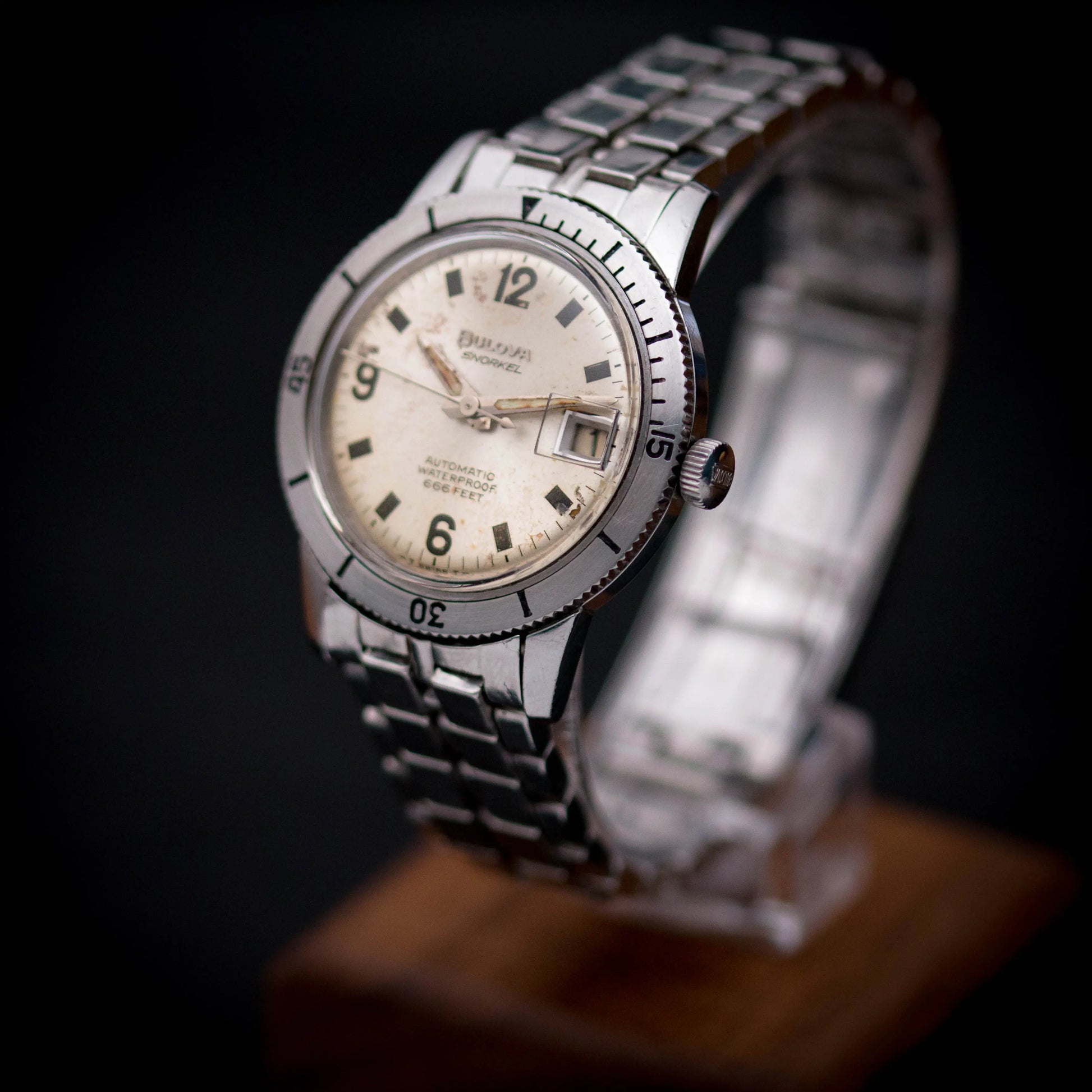 BULOVA Snorkel 666 Feet Devil Diver 386 M6 BULOVA