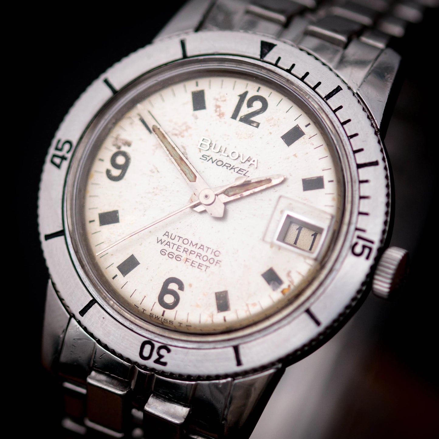 BULOVA Snorkel 666 Feet Devil Diver 386 M6 BULOVA