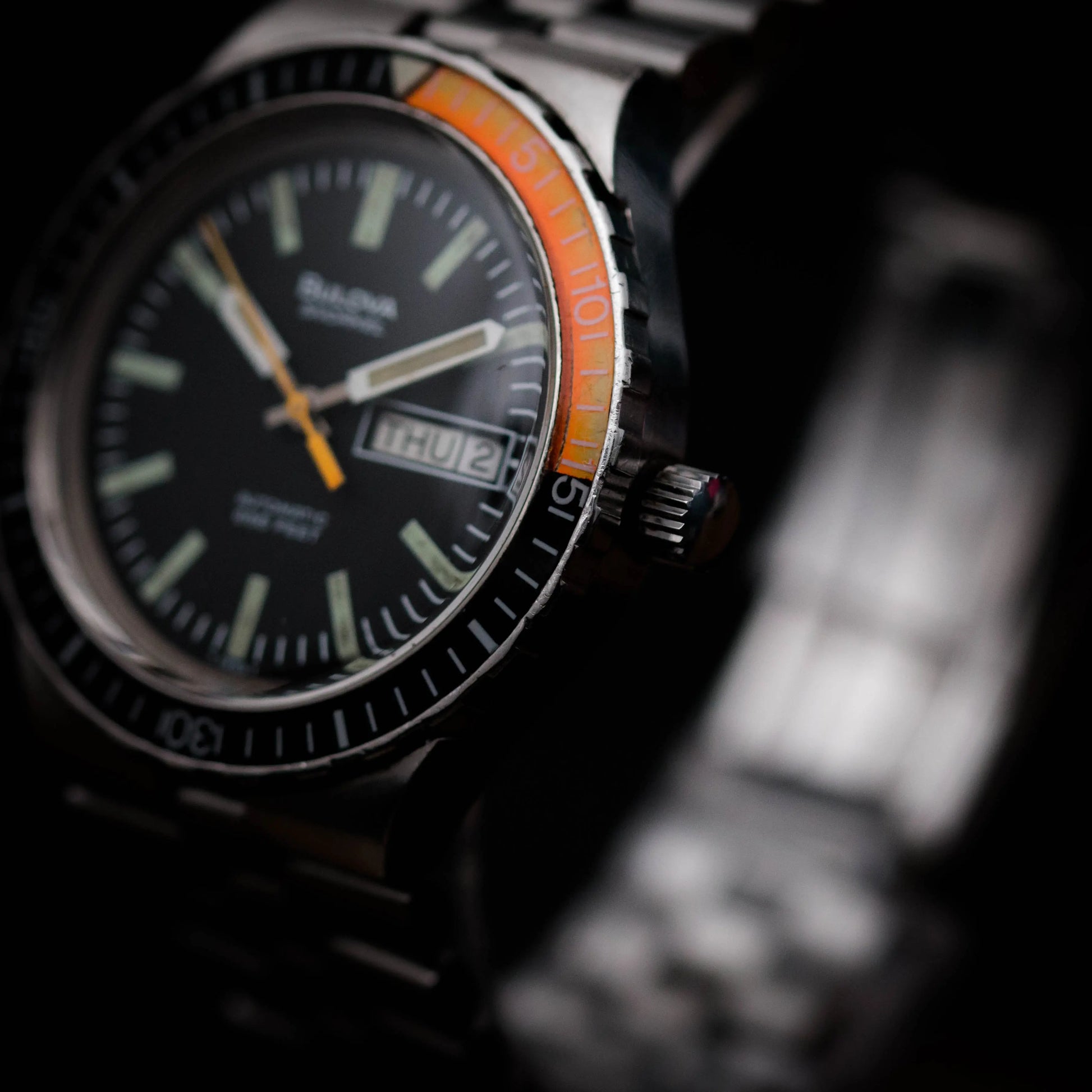 BULOVA Snorkel Automatic 666 Feet 7202-4 + Boîte BULOVA