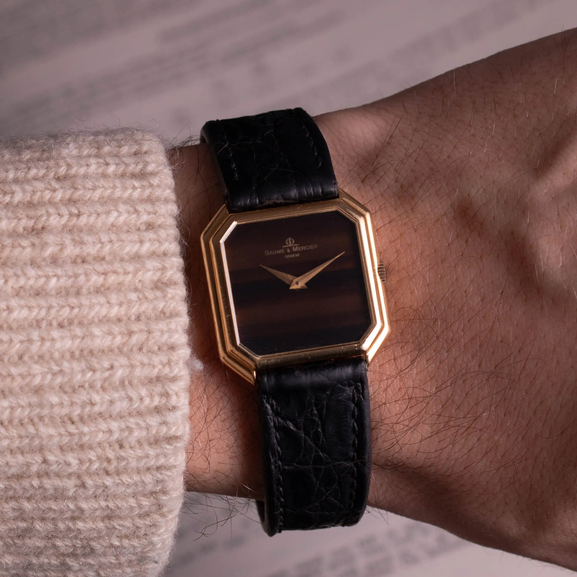 Baume Et Mercier Oeil De Tigre Or - ref. 38360 BAUME ET MERCIER