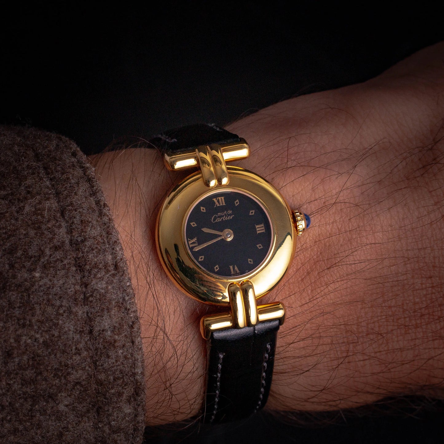 CARTIER Colisée vintage Black Dial - DropAndWatch