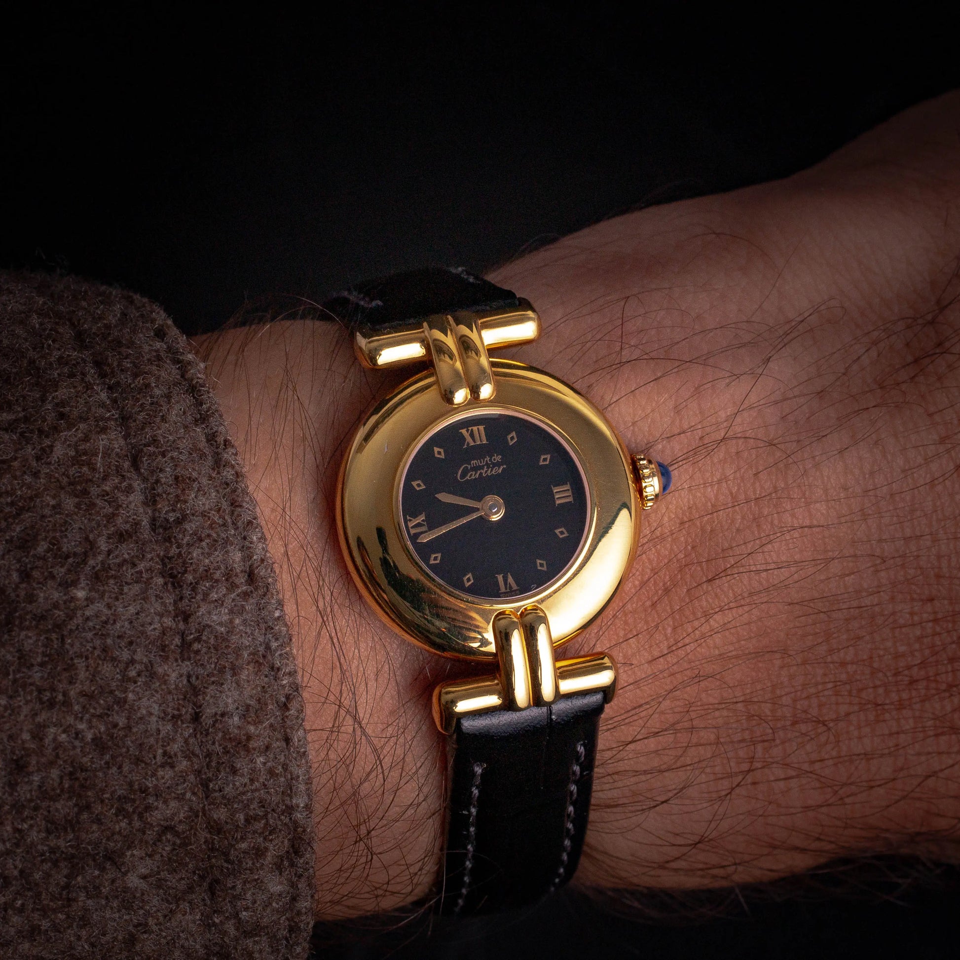 CARTIER Colisée vintage Black Dial - DropAndWatch