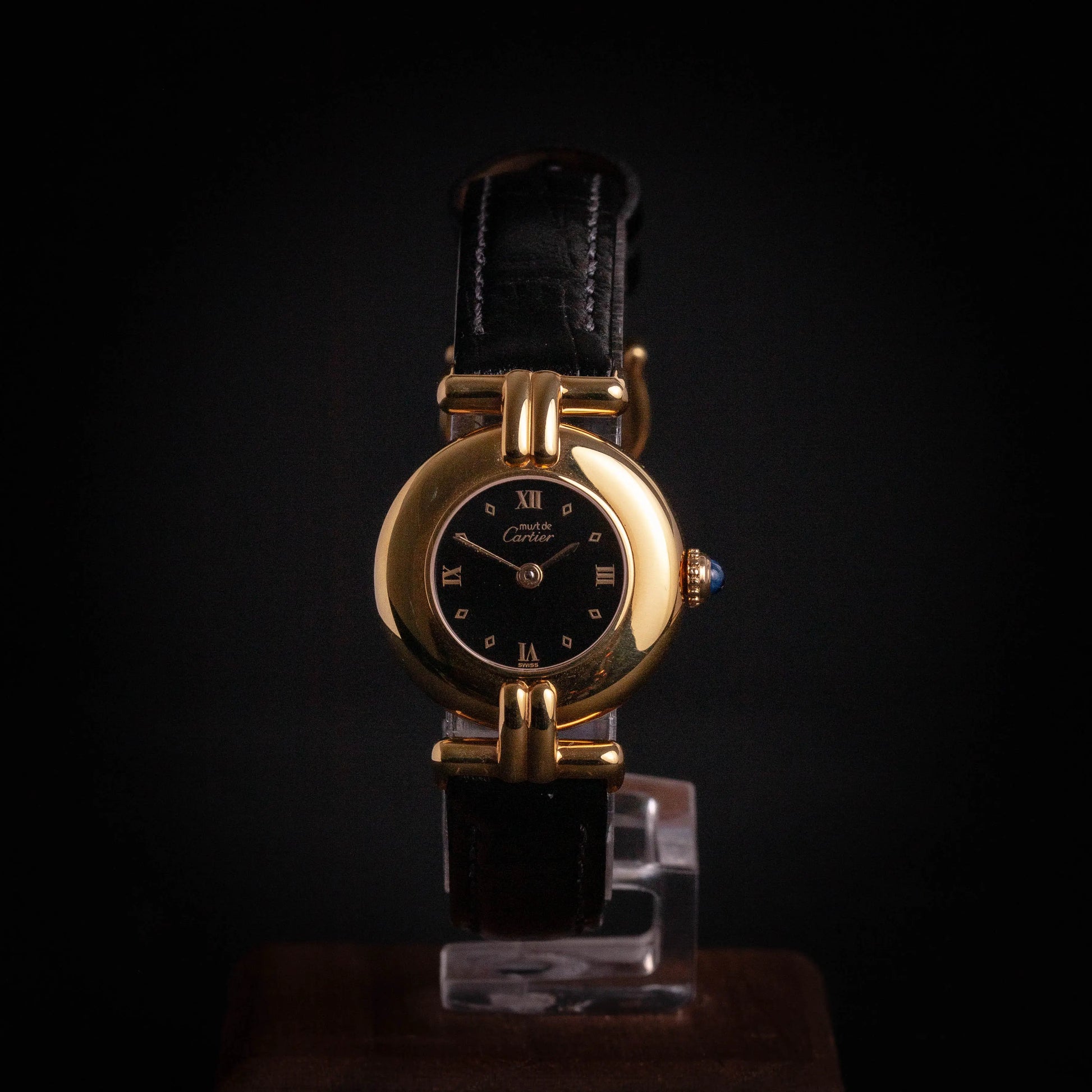 CARTIER Colisée vintage Black Dial - DropAndWatch
