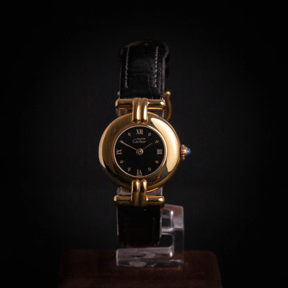 CARTIER Colisée vintage Black Dial - DropAndWatch