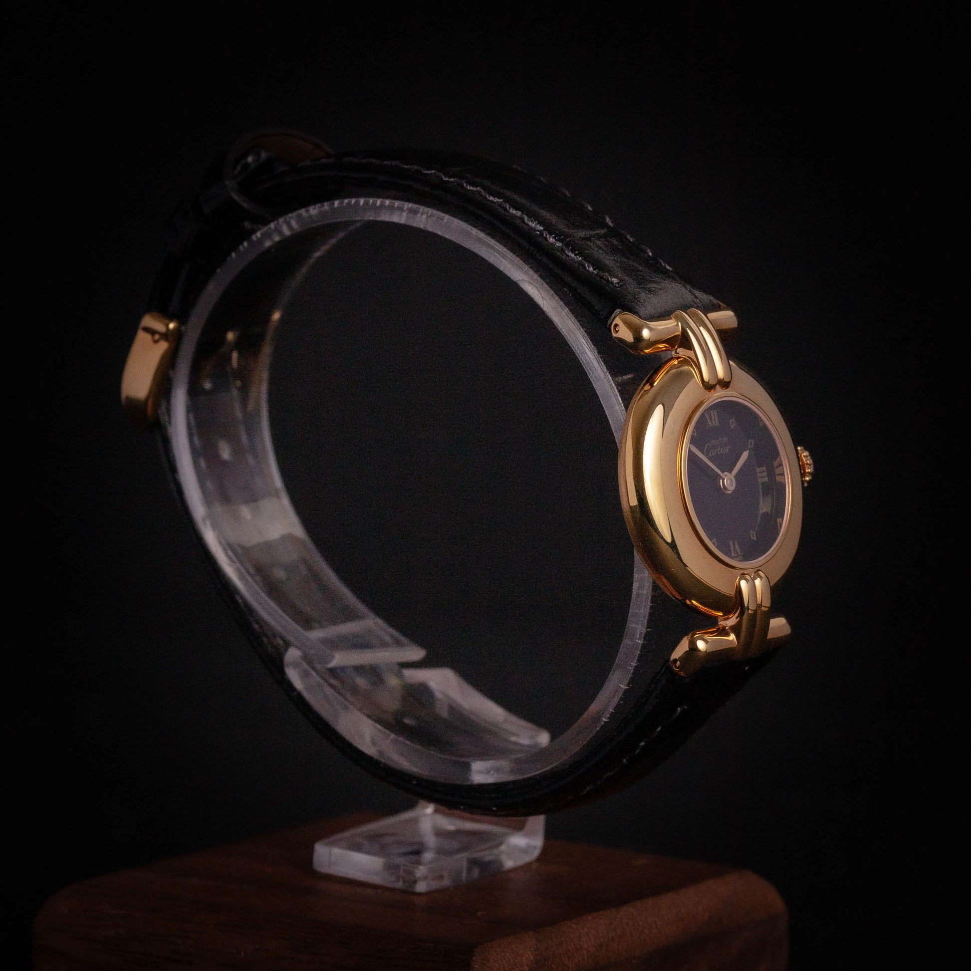 CARTIER Colisée vintage Black Dial - DropAndWatch