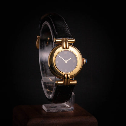 CARTIER Colisée vintage Black Dial - DropAndWatch