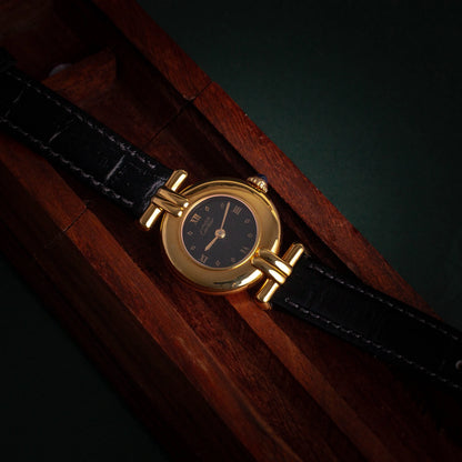 CARTIER Colisée vintage Black Dial - DropAndWatch