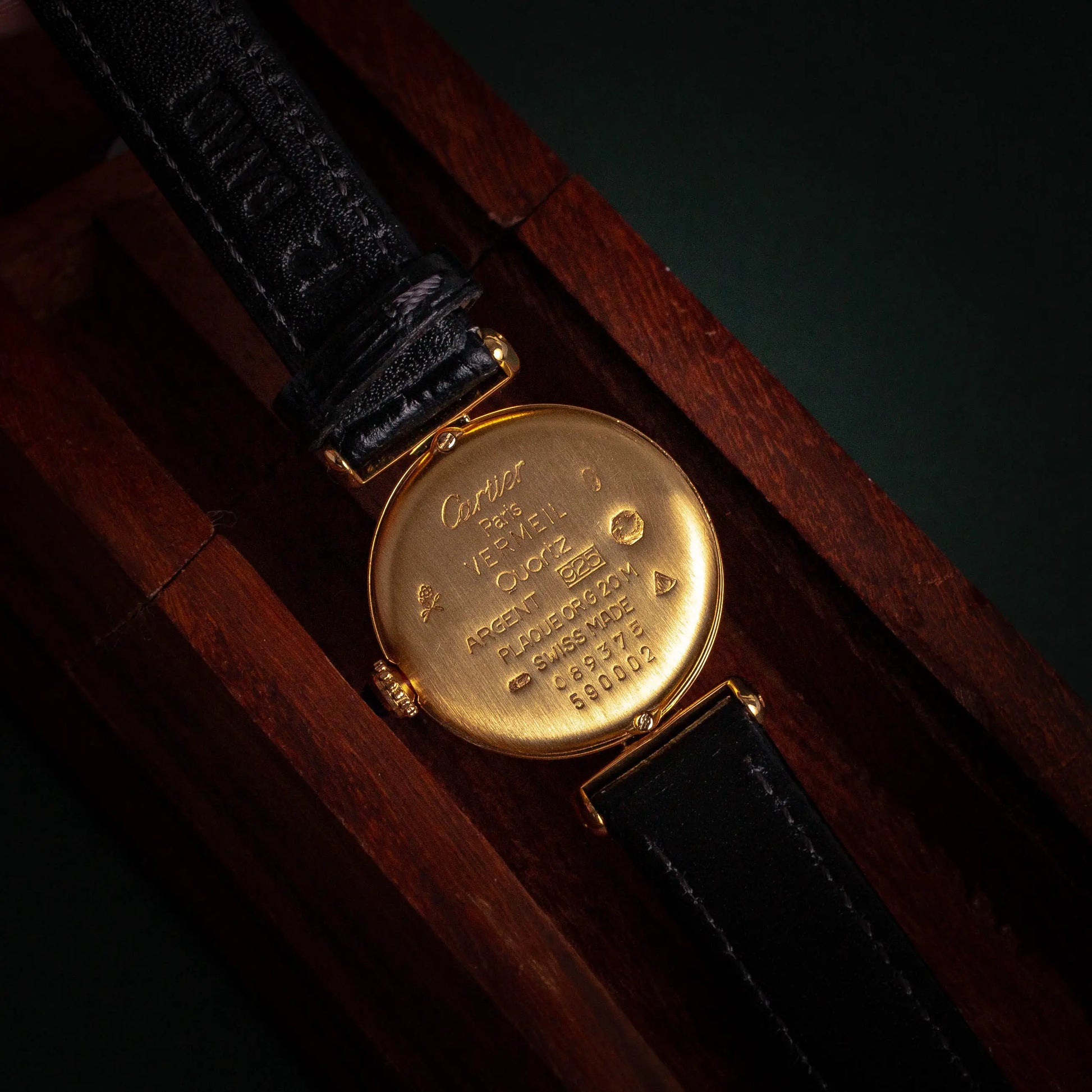CARTIER Colisée vintage Black Dial - DropAndWatch