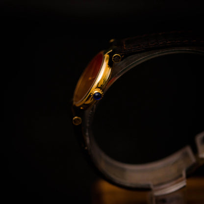 CARTIER Must De Vendôme 18 Brown Dial CARTIER
