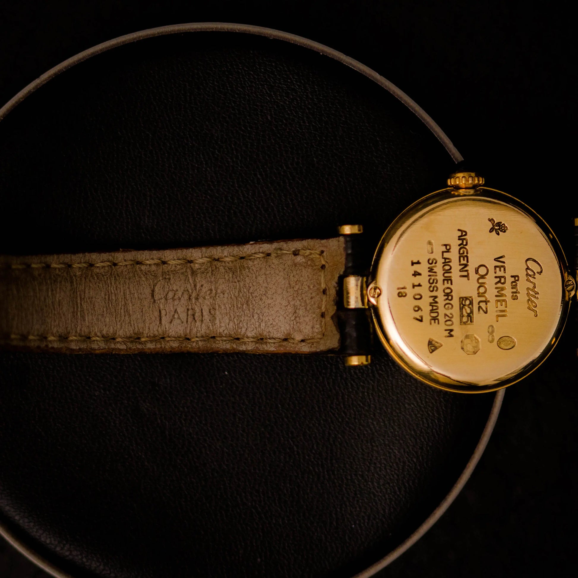 CARTIER Must De Vendôme 18 Brown Dial CARTIER