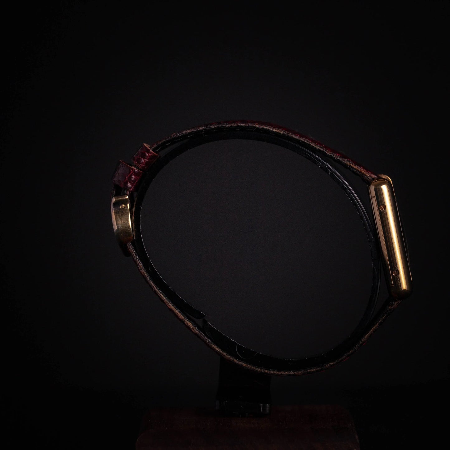 CARTIER Tank Burgundy Vintage