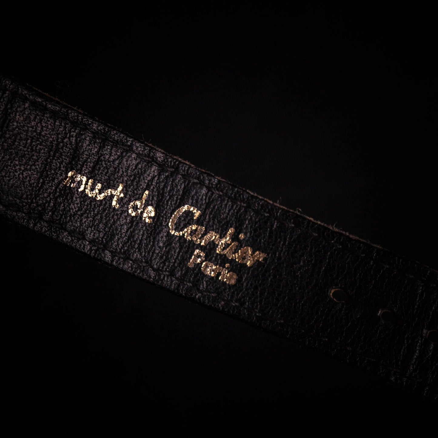 CARTIER Tank Burgundy Vintage - DropAndWatch