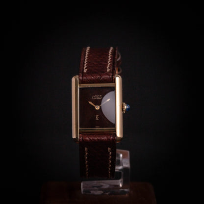 CARTIER Tank Must Brown Dial - DropAndWatch