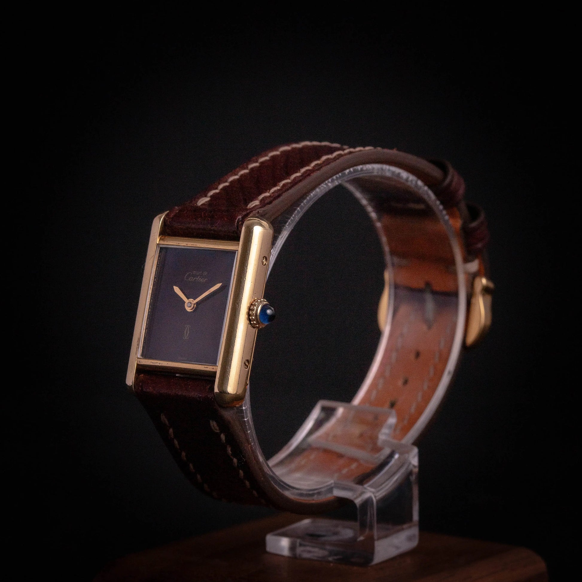 CARTIER Tank Must Brown Dial - DropAndWatch
