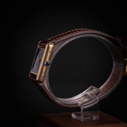 CARTIER Tank Must Brown Dial - DropAndWatch