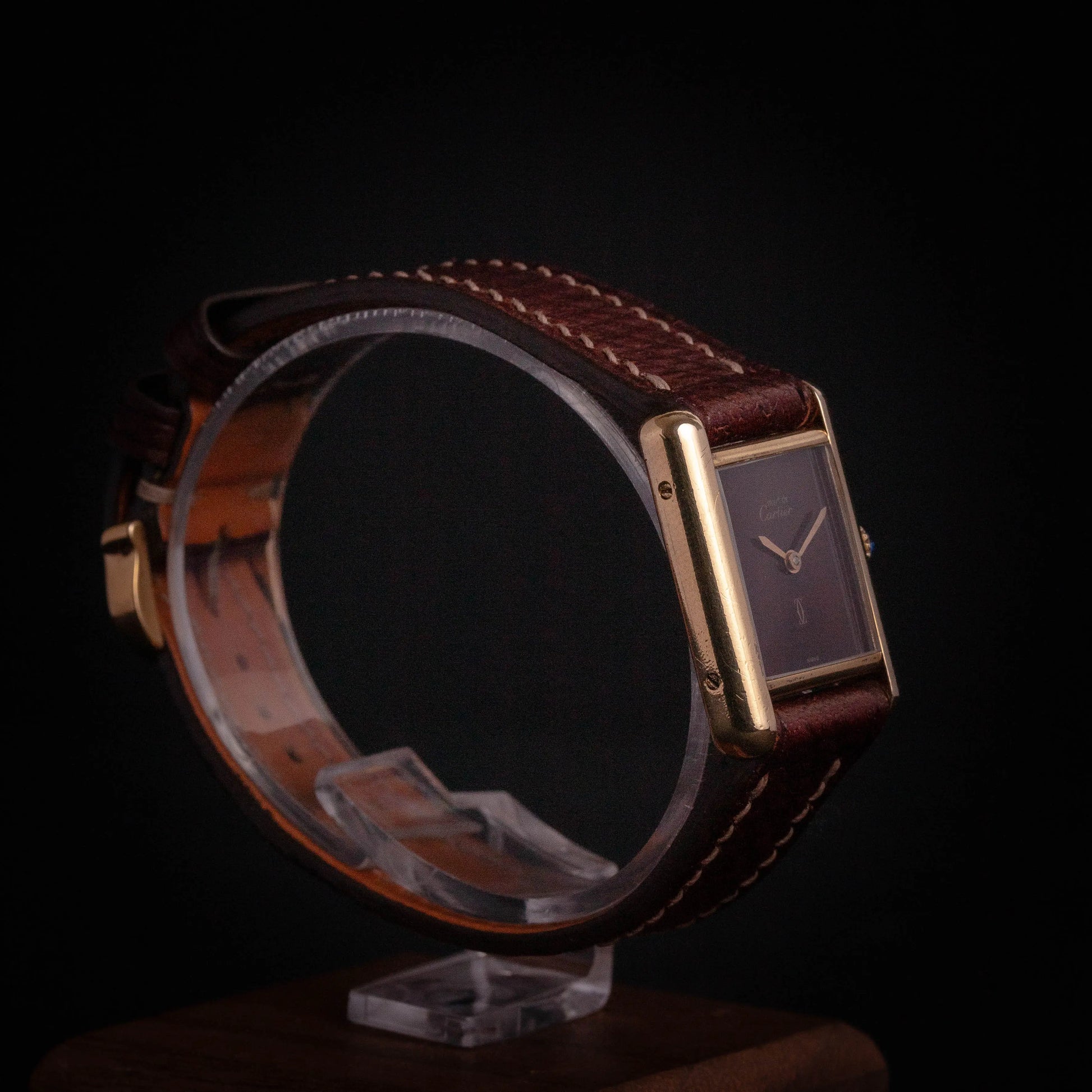 CARTIER Tank Must Brown Dial - DropAndWatch