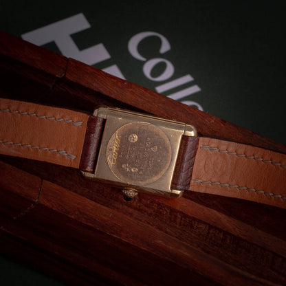 CARTIER Tank Must Brown Dial - DropAndWatch