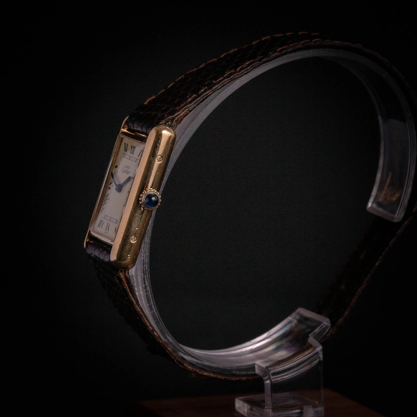 CARTIER Tank Must Grand Modèle vintage mécanique - DropAndWatch