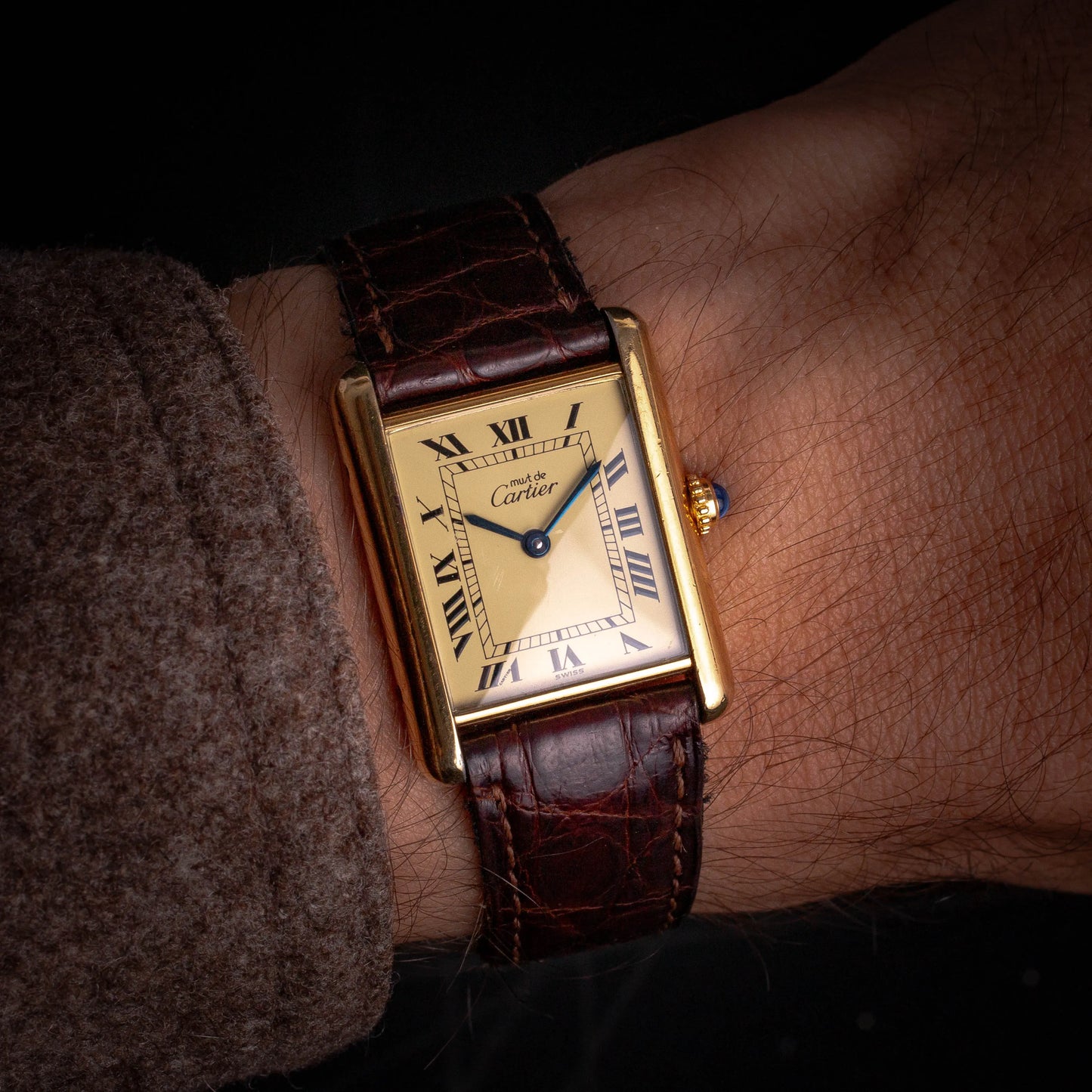 CARTIER Tank Must Grand Modèle vintage quartz - DropAndWatch