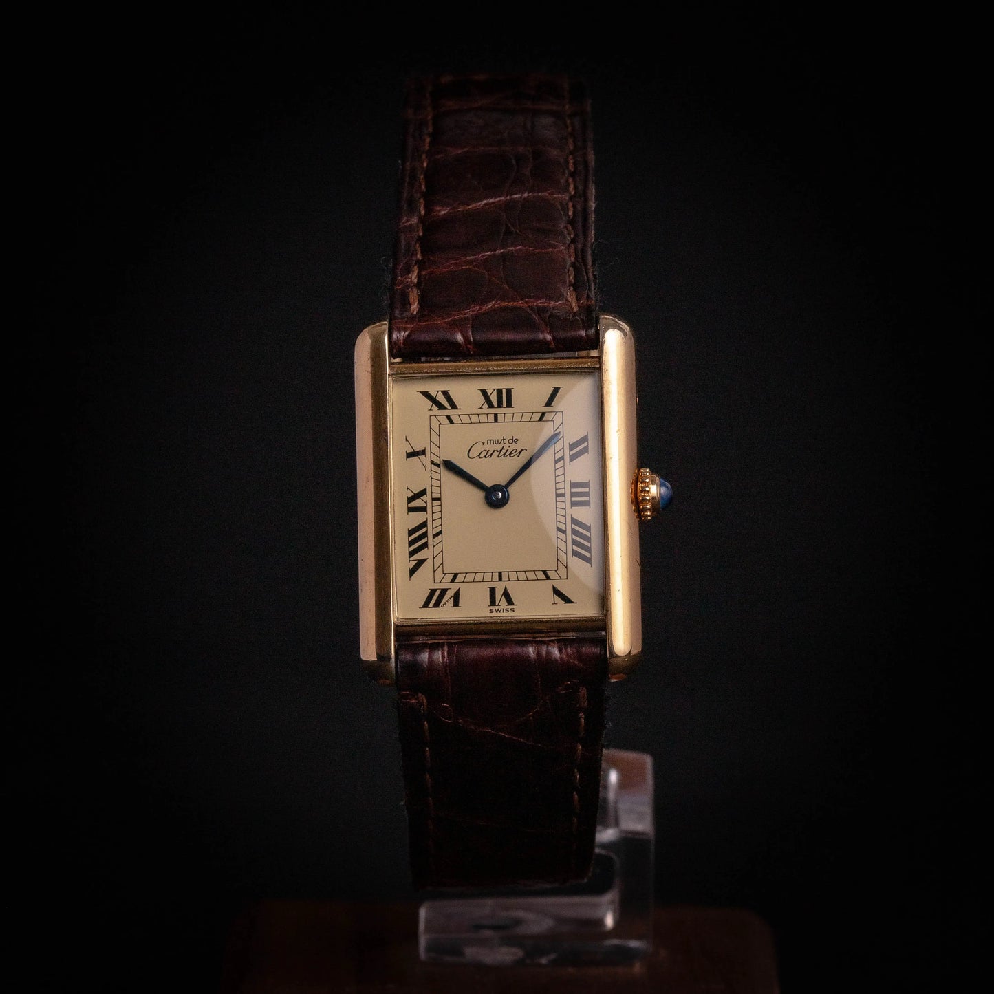 CARTIER Tank Must Grand Modèle vintage quartz - DropAndWatch