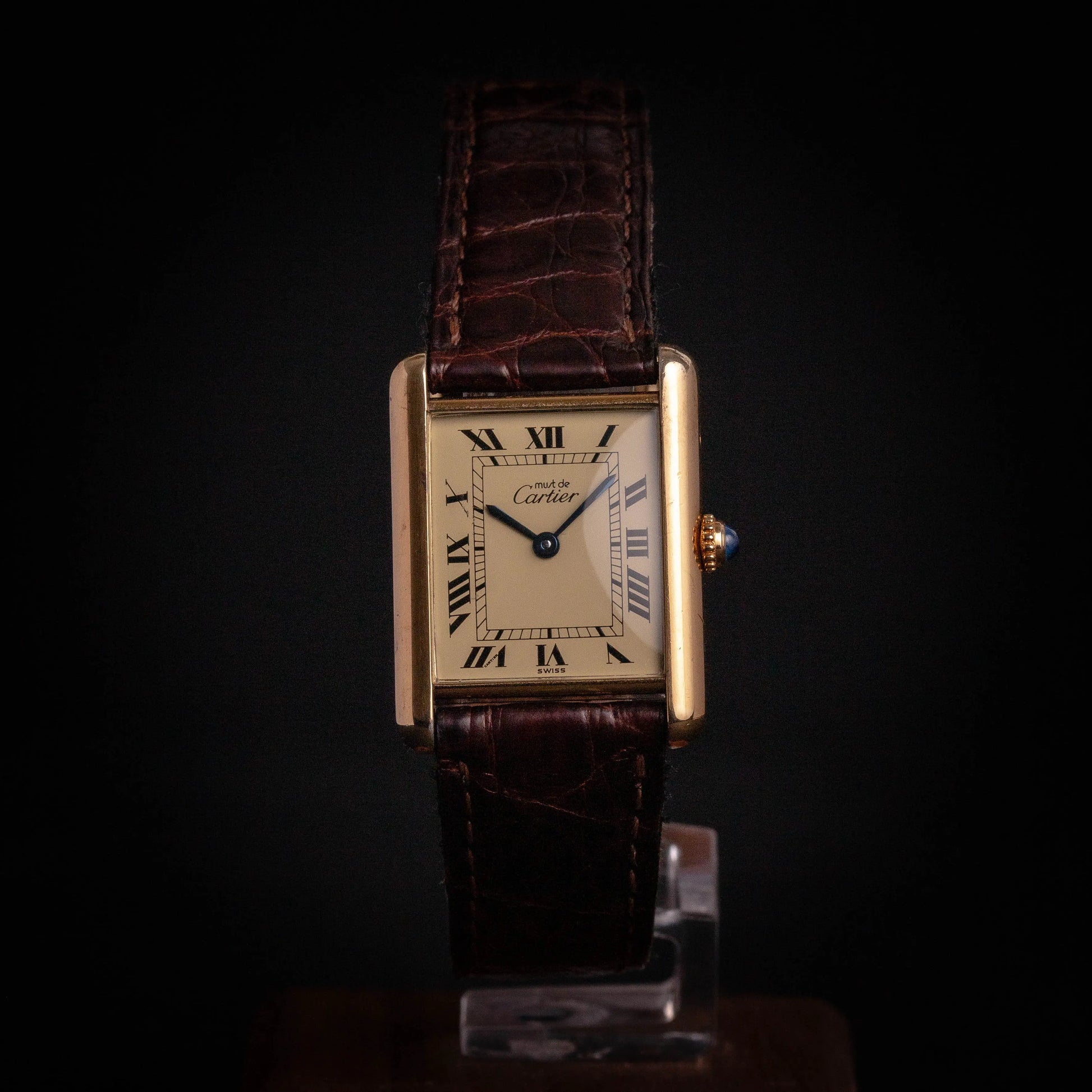 CARTIER Tank Must Grand Modèle vintage quartz - DropAndWatch