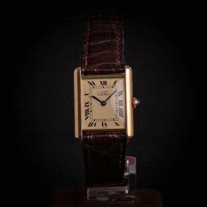 CARTIER Tank Must Grand Modèle vintage quartz - DropAndWatch