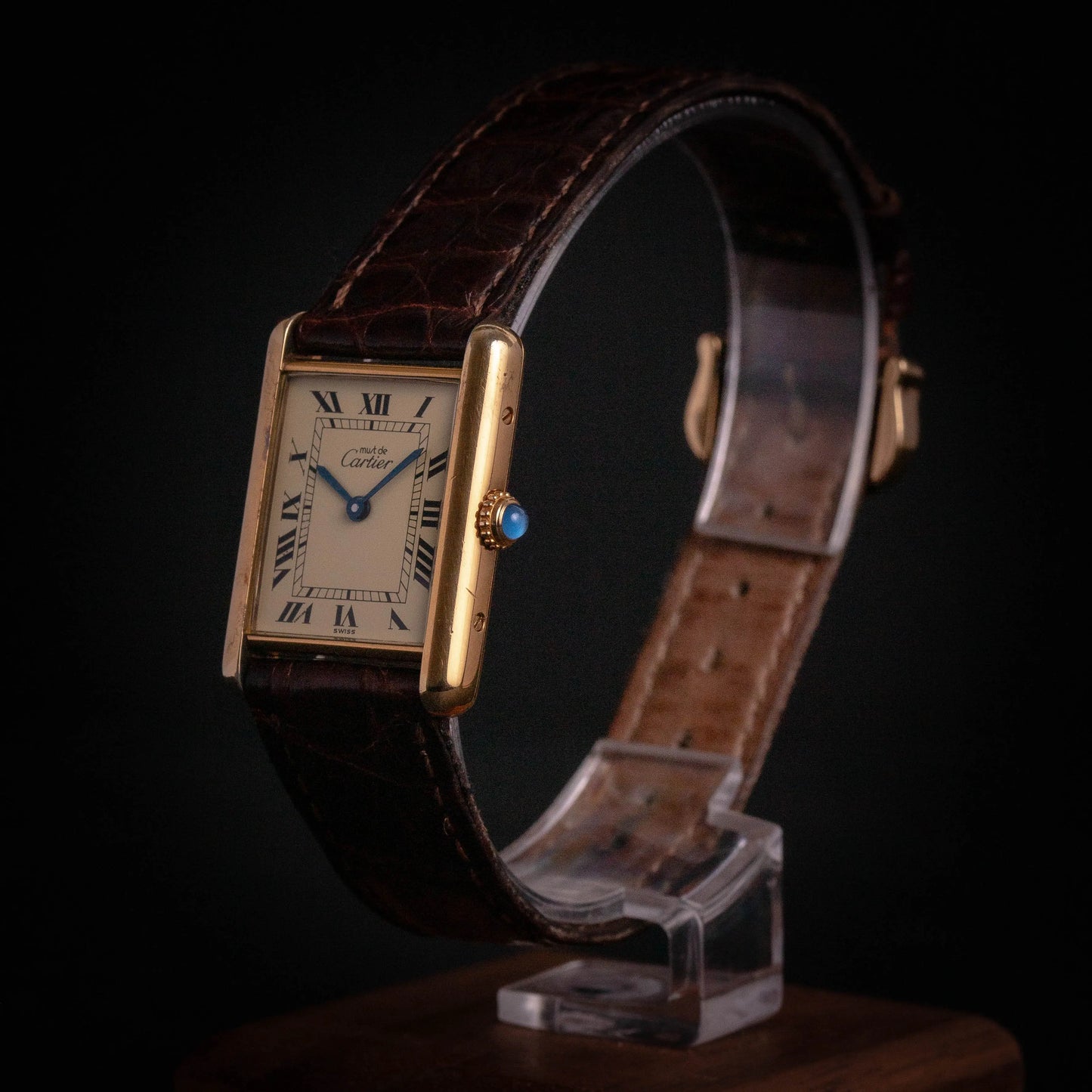 CARTIER Tank Must Grand Modèle vintage quartz - DropAndWatch
