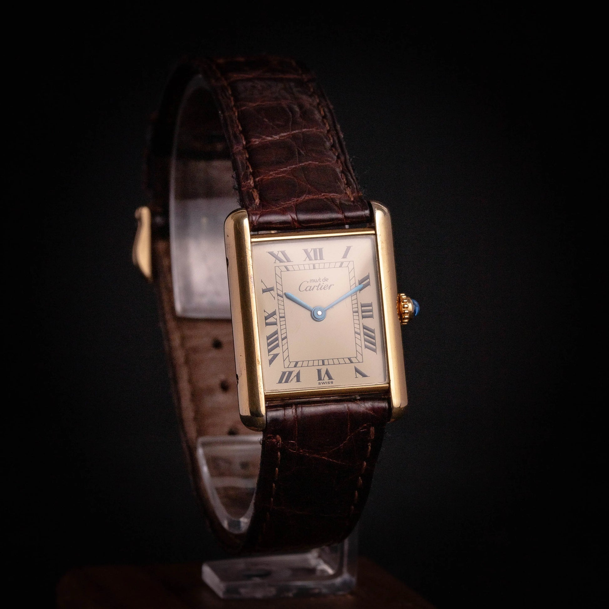CARTIER Tank Must Grand Modèle vintage quartz - DropAndWatch