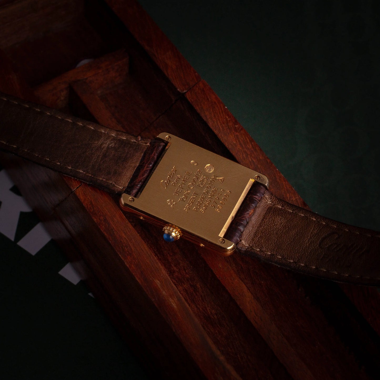 CARTIER Tank Must Grand Modèle vintage quartz - DropAndWatch