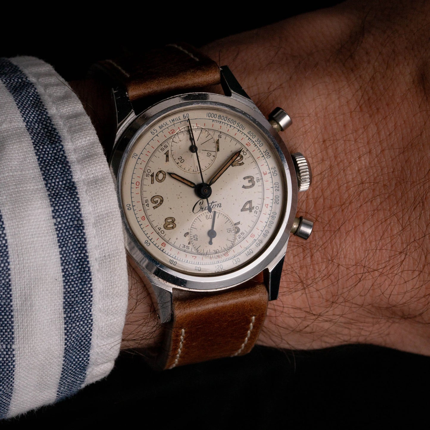 CROTON Chronographe Vintage