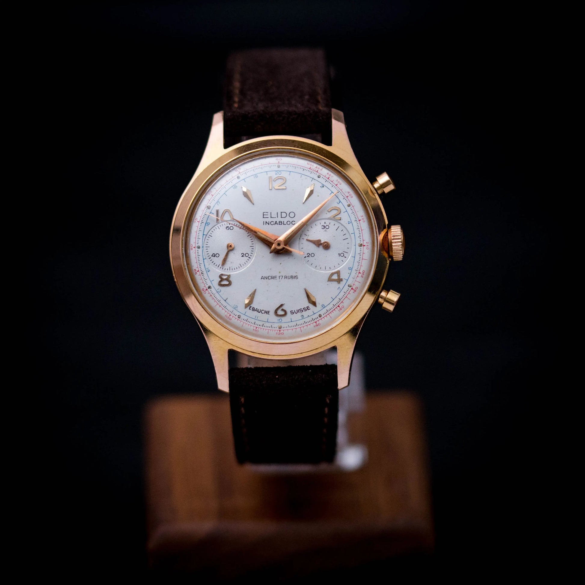 Chronographe ELIDOR Landeron 248 ELIDOR