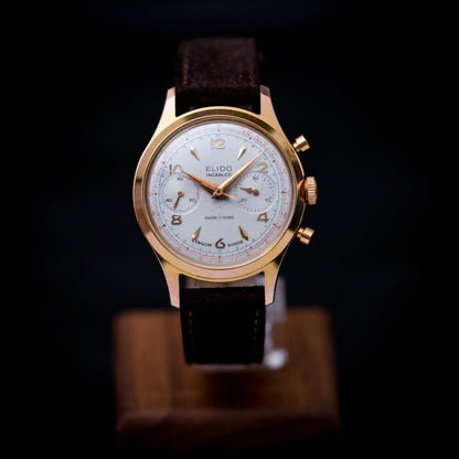 Chronographe ELIDOR Landeron 248 ELIDOR