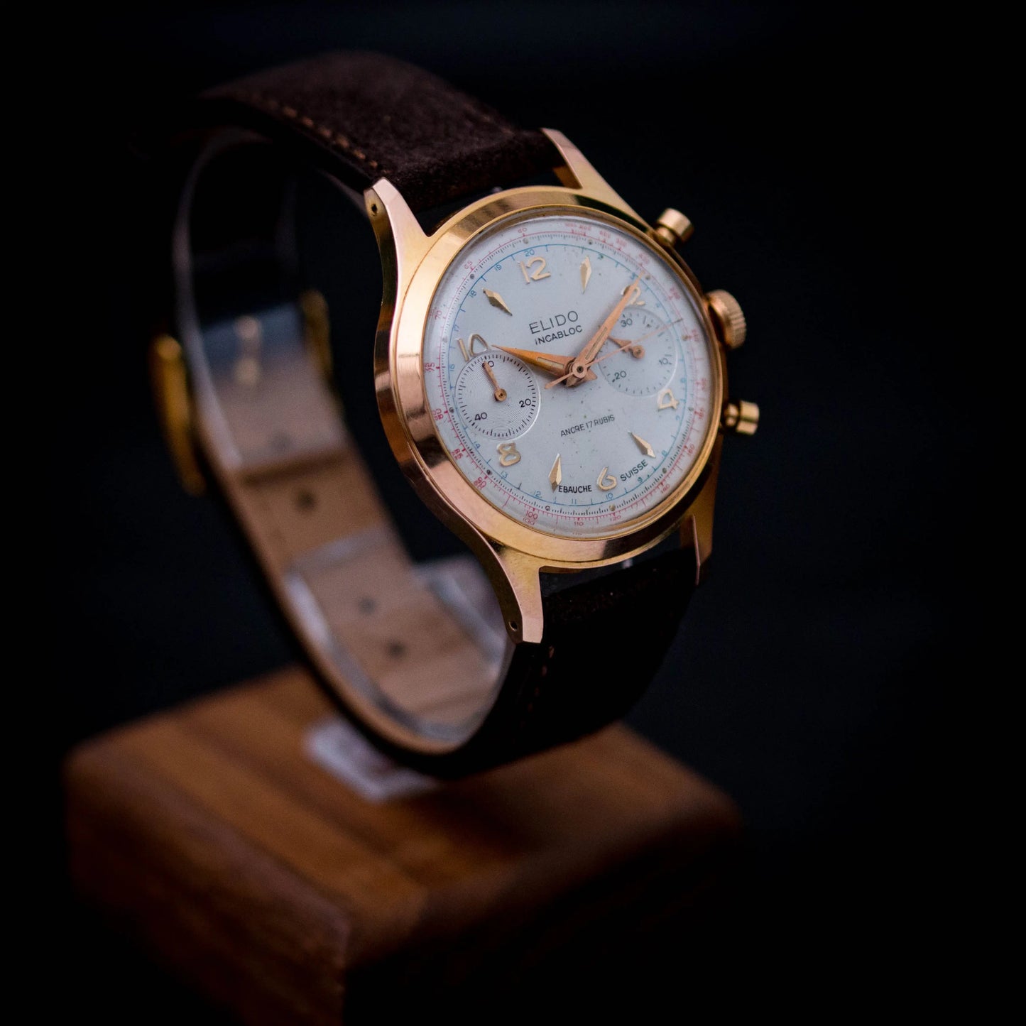 Chronographe ELIDOR Landeron 248 ELIDOR