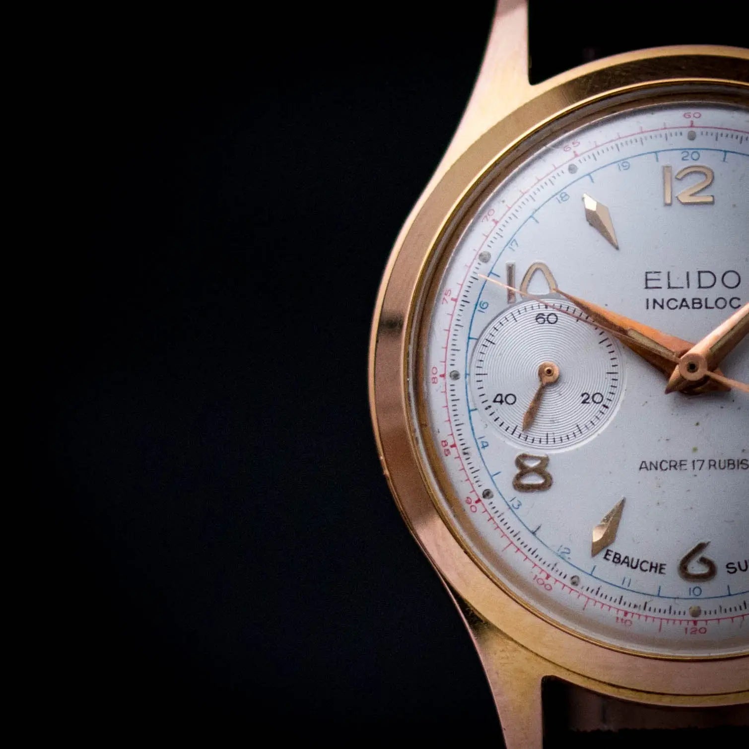 Chronographe ELIDOR Landeron 248 ELIDOR
