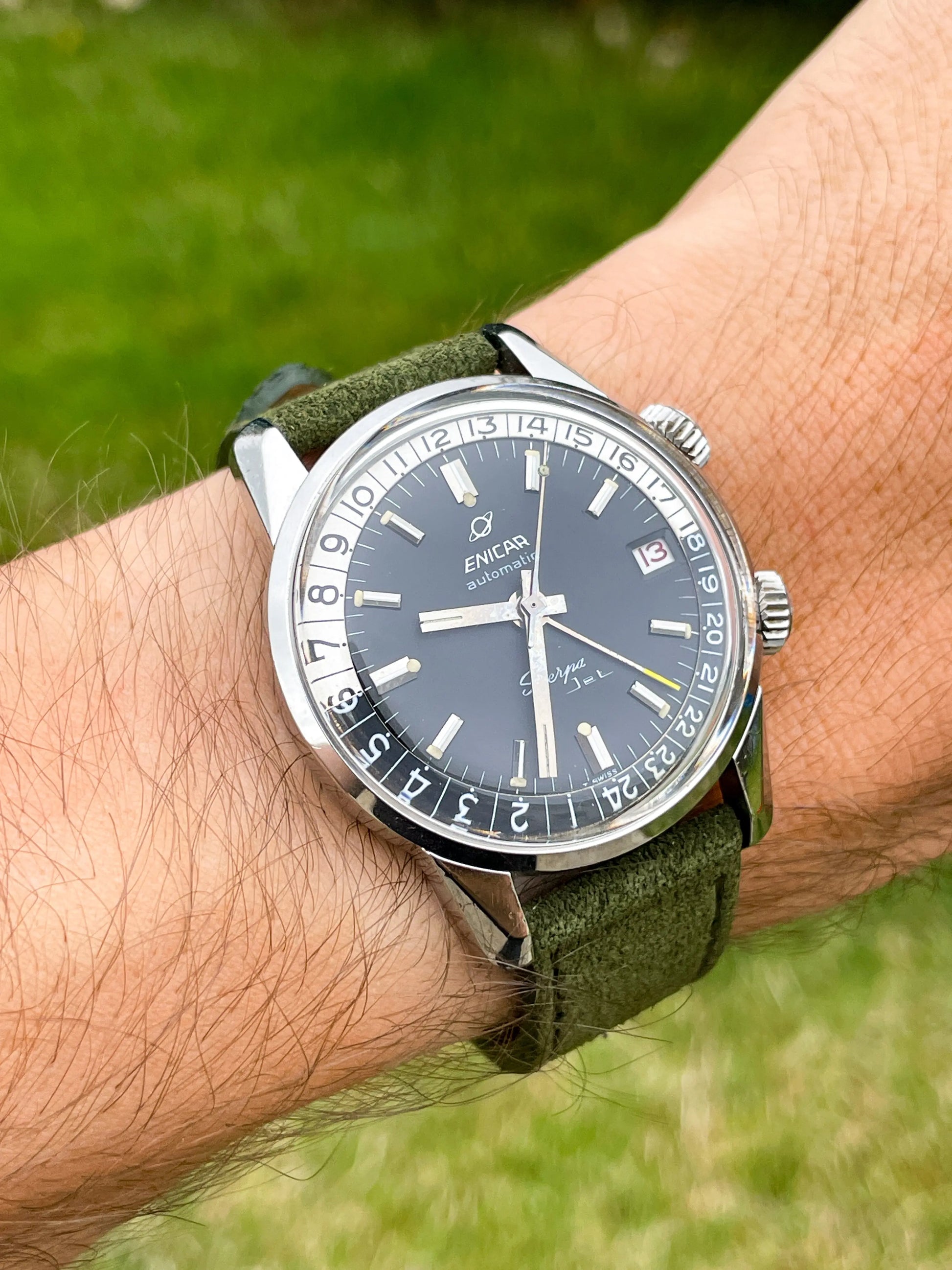 ENICAR Sherpa Jet GMT MK1 ENICAR