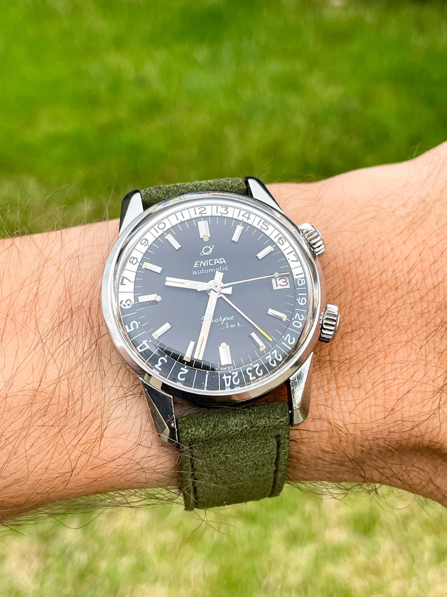 ENICAR Sherpa Jet GMT MK1 ENICAR