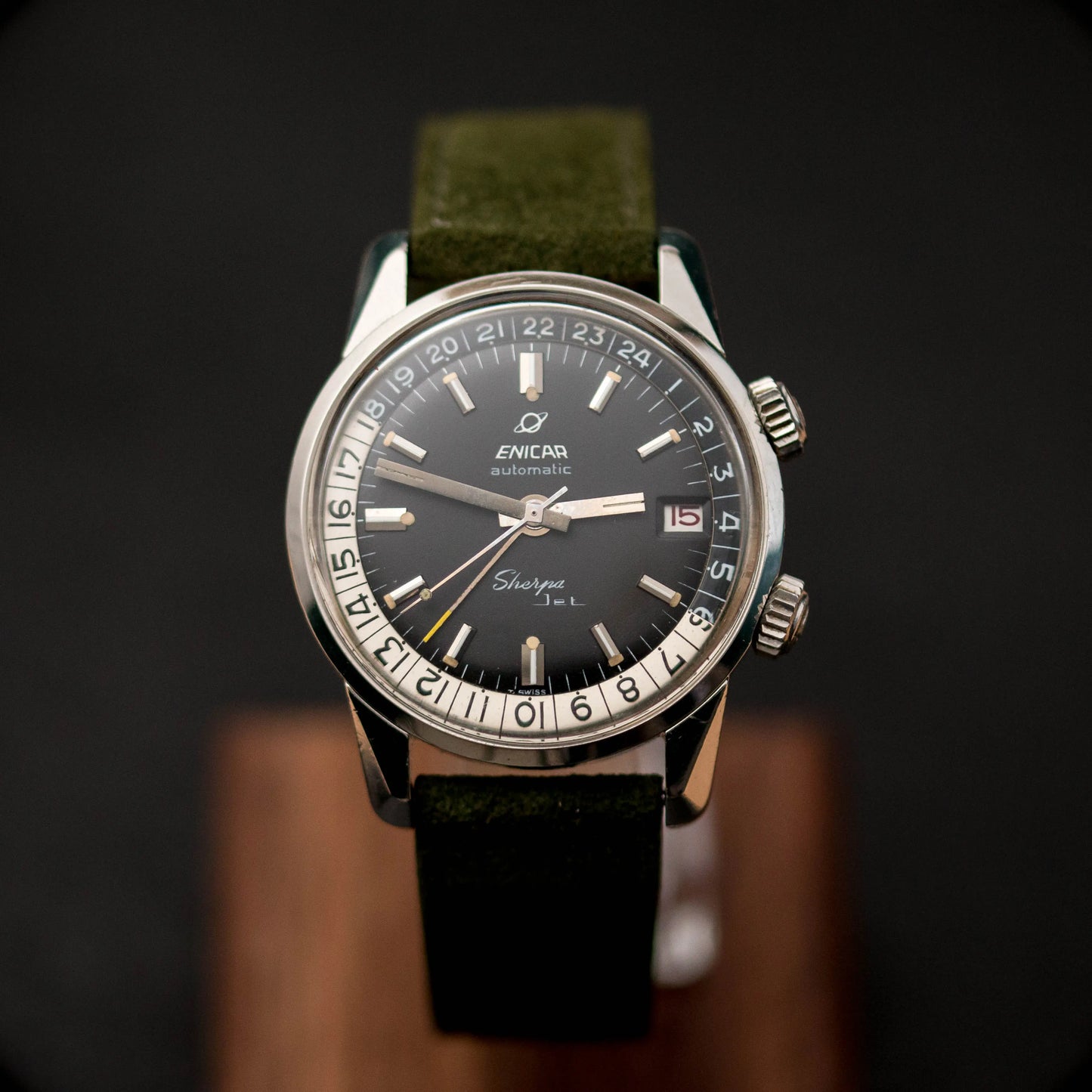 ENICAR Sherpa Jet GMT MK1 ENICAR