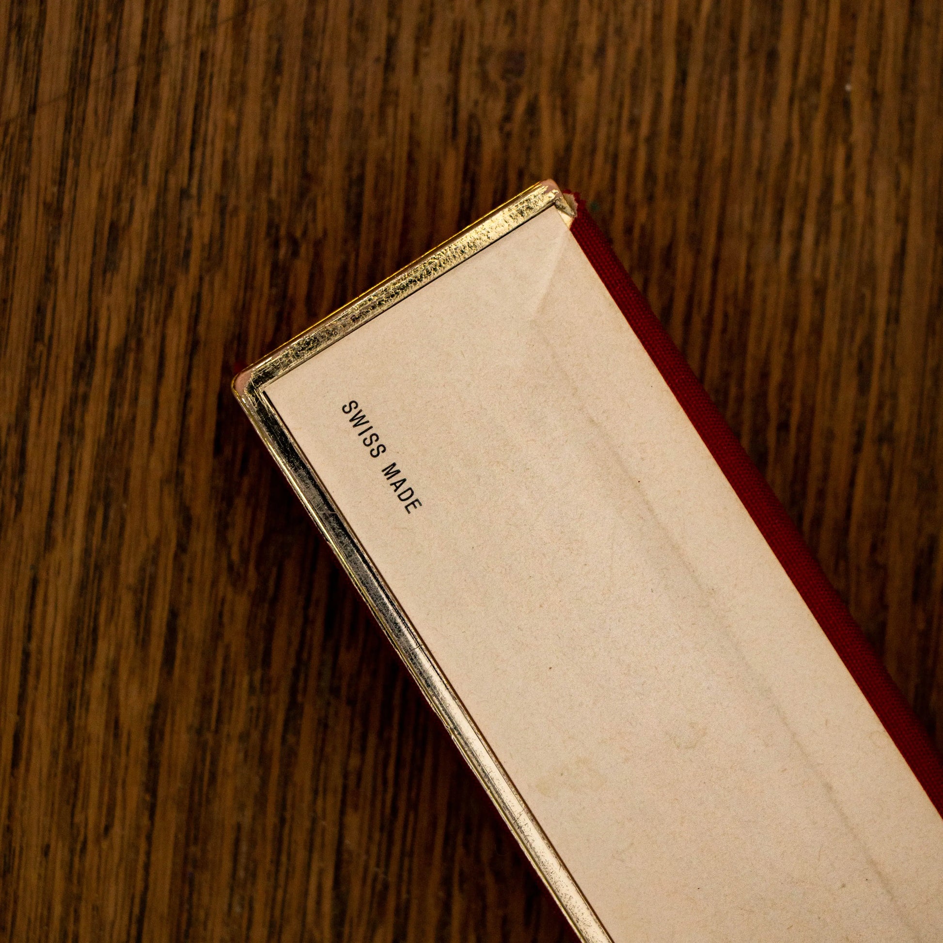 Ecrin OMEGA Vintage en tissu OMEGA