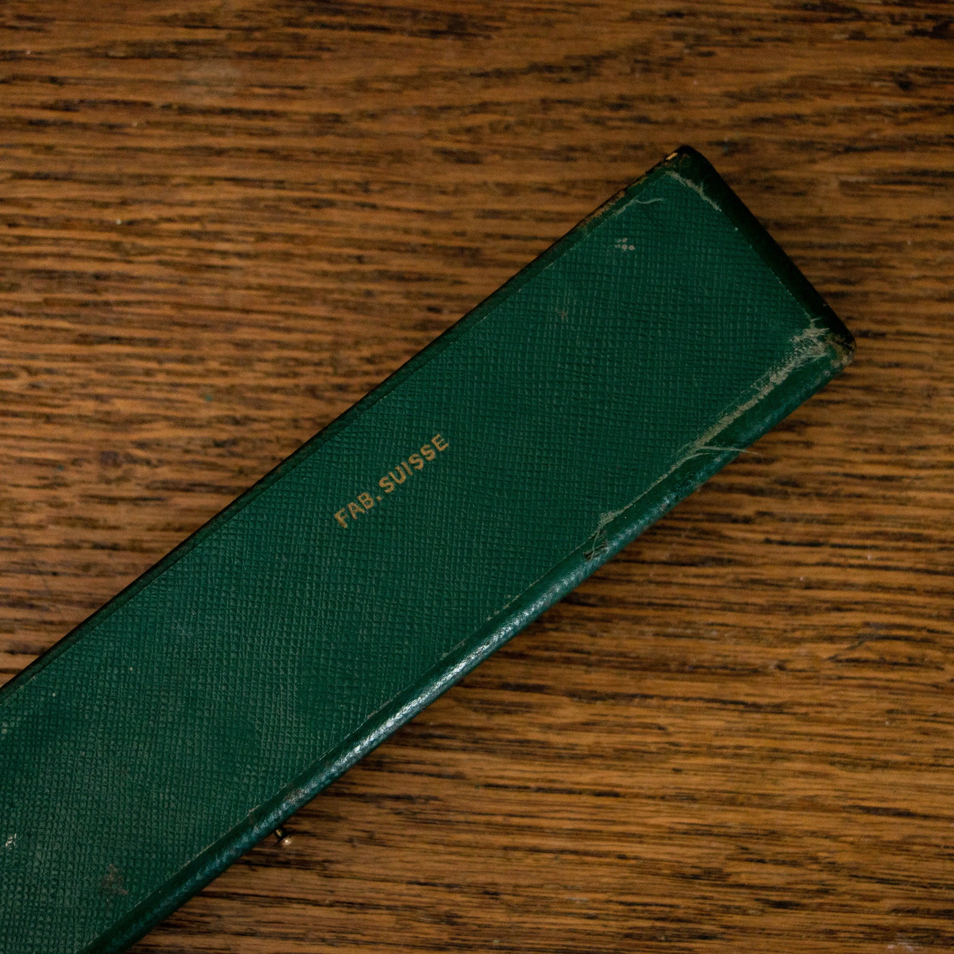 Ecrin OMEGA vintage en cuir OMEGA