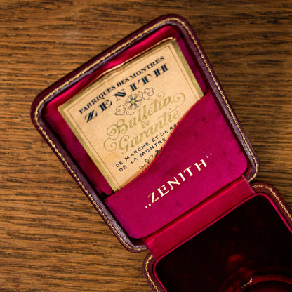Ecrin ZENITH pour montre gousset ZENITH
