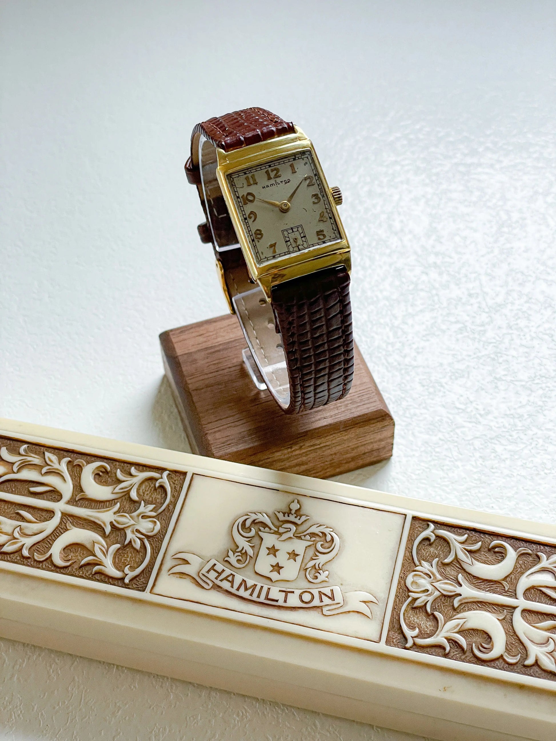 Hamilton Tank 14k Vintage Art Deco DropAndWatch