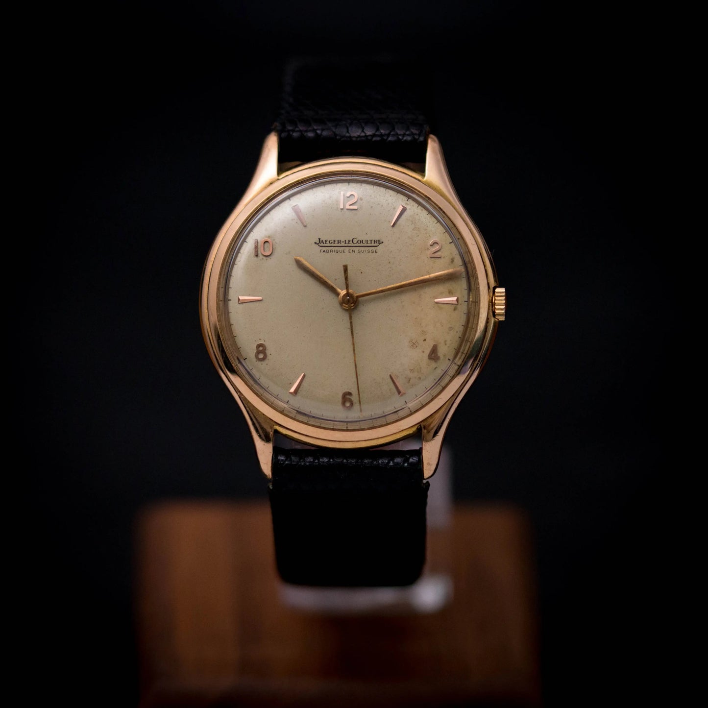 JAEGER LE COULTRE Or 18k Vintage Mécanique JAEGER LECOULTRE