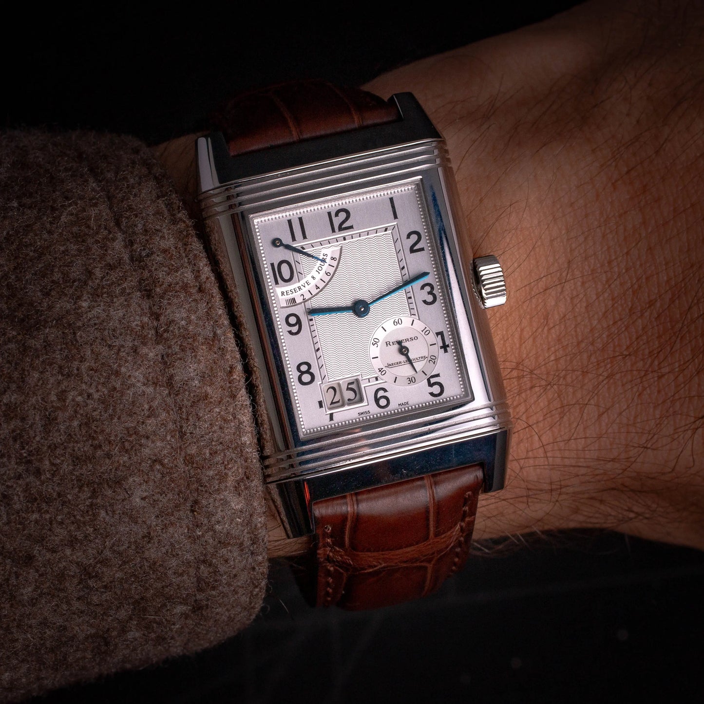 JAEGER LE COULTRE Reverso Grande Date Ref.3008420 - DropAndWatch