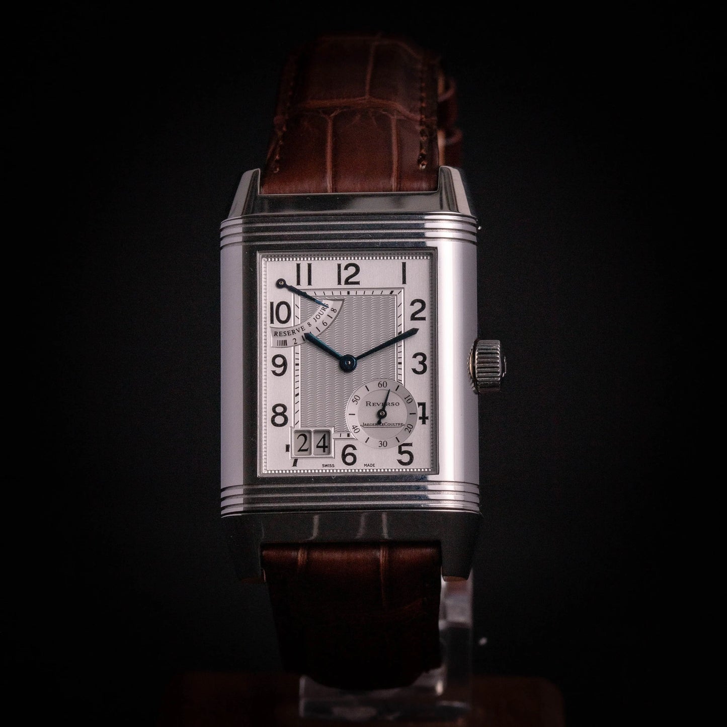 JAEGER LE COULTRE Reverso Grande Date Ref.3008420 - DropAndWatch