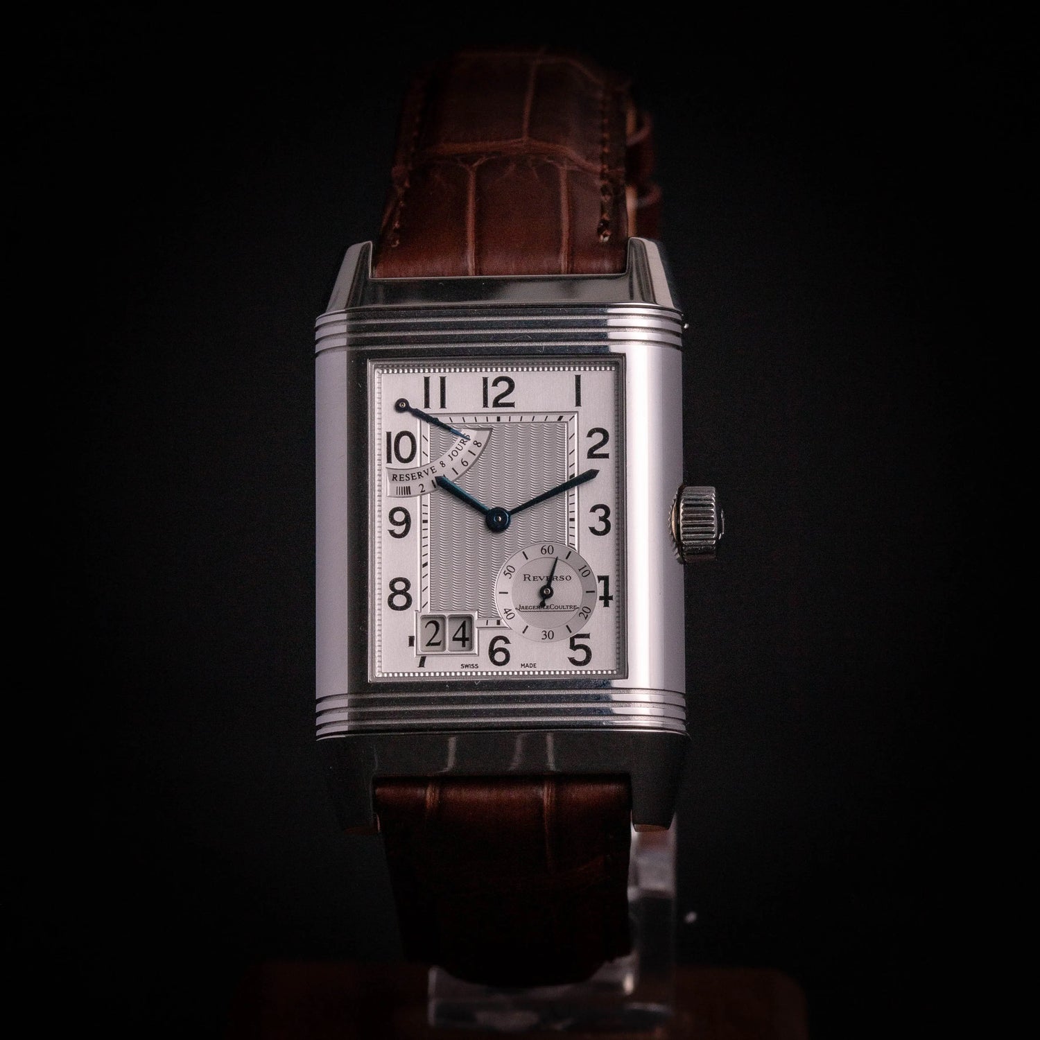 JAEGER LE COULTRE Reverso Grande Date Ref.3008420 - DropAndWatch