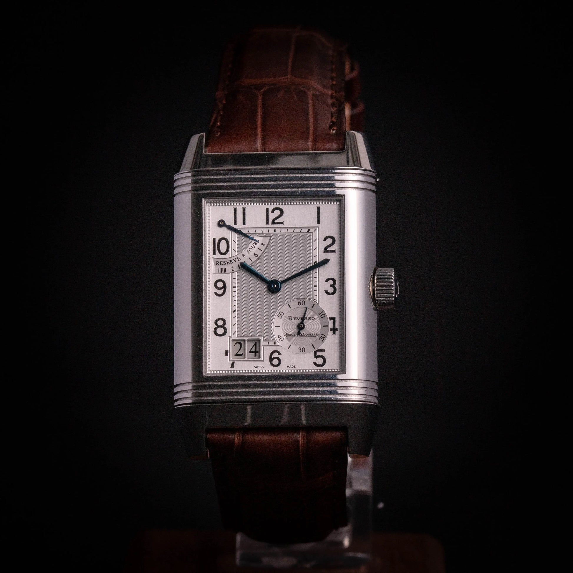 JAEGER LE COULTRE Reverso Grande Date Ref.3008420 - DropAndWatch