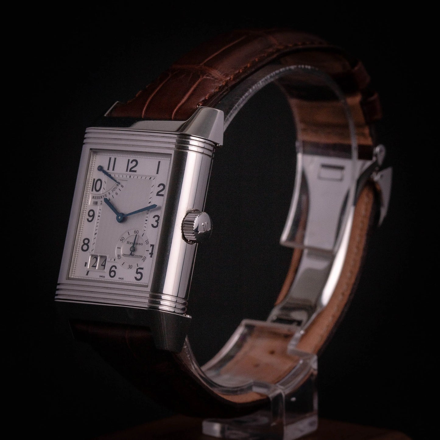 JAEGER LE COULTRE Reverso Grande Date Ref.3008420 - DropAndWatch